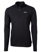 ACC Conference Cutter & Buck Virtue Eco Pique Recycled Quarter Zip Mens Pullover BL_MANN_HG 