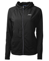 ACC Conference Cutter & Buck Adapt Eco Knit Hybrid Recycled Womens Full Zip Jacket BL_MANN_HG 