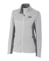 Vanderbilt Commodores College Vault Cutter & Buck Navigate Softshell Womens Full Zip Jacket POL_MANN_HG 1