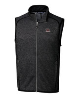 South Carolina Gamecocks College Vault Cutter & Buck Mainsail Sweater-Knit Mens Full Zip Vest CCH_MANN_HG 1