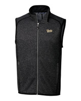 Vanderbilt Commodores College Vault Cutter & Buck Mainsail Sweater-Knit Mens Full Zip Vest CCH_MANN_HG 1