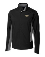 Vanderbilt Commodores College Vault Cutter & Buck Navigate Softshell Mens Big and Tall Full Zip Jacket BL_MANN_HG 1