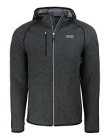 Montana State Bobcats College Vault Cutter & Buck Mainsail Full Zip Hooded Mens Jacket CCH_MANN_HG 