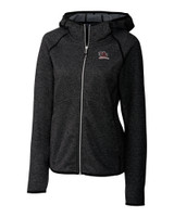 South Carolina Gamecocks College Vault Cutter & Buck Mainsail Full Zip Hooded Womens Jacket CCH_MANN_HG 1