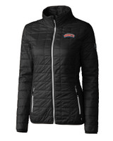 Delaware State Hornets Cutter & Buck Rainier PrimaLoft®  Womens Eco Insulated Full Zip Puffer Jacket BL_MANN_HG 