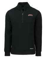 Delaware State Hornets Cutter & Buck Roam Eco Recycled Quarter Zip Mens Pullover BL_MANN_HG 
