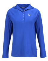 Indianapolis Colts Cutter & Buck Coastline Epic Comfort Eco Recycled Womens Hooded Shirt TBL_MANN_HG 1