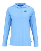 West Michigan Whitecaps Cutter & Buck Coastline Epic Comfort Eco Recycled Womens Hooded Shirt ALS_MANN_HG 1
