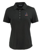 Delaware Fightin' Blue Hens College Vault Cutter & Buck Coastline Epic Comfort Recycled Womens Polo BL_MANN_HG 