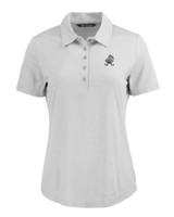 Cleveland Browns Historic Cutter & Buck Coastline Epic Comfort Eco Recycled Womens Polo CNC_MANN_HG 1
