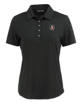 Florida State Seminoles Cutter & Buck Coastline Epic Comfort Recycled Womens Polo BL_MANN_HG 