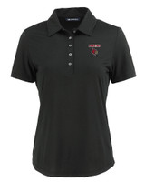 Louisville Cardinals Cutter & Buck Coastline Epic Comfort Recycled Womens Polo BL_MANN_HG 