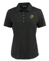 Baldwin Wallace Yellow Jackets Cutter & Buck Coastline Epic Comfort Recycled Womens Polo BL_MANN_HG 