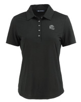 Las Vegas Raiders NFL Helmet Cutter & Buck Coastline Epic Comfort Eco Recycled Womens Polo BL_MANN_HG 1