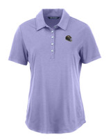 Baltimore Ravens NFL Helmet Cutter & Buck Coastline Epic Comfort Eco Recycled Womens Polo HYC_MANN_HG 1