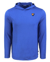 Illinois Fighting Illini College Vault Cutter & Buck Coastline Epic Comfort Recycled Mens Hooded Shirt TBL_MANN_HG 