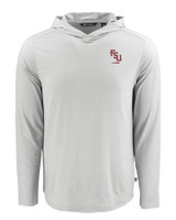 Florida State Seminoles Alumni Cutter & Buck Coastline Epic Comfort Eco Recycled Mens Hooded Shirt CNC_MANN_HG 1