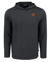 Oklahoma State Cowboys Alumni Cutter & Buck Coastline Epic Comfort Eco Recycled Mens Hooded Shirt BL_MANN_HG 1