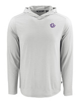 Texas Christian Horned Frogs College Vault Cutter & Buck Coastline Epic Comfort Eco Recycled Mens Hooded Shirt CNC_MANN_HG 1