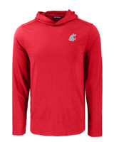 Washington State Cougars Cutter & Buck Coastline Epic Comfort Eco Recycled Mens Hooded Shirt CDR_MANN_HG 1