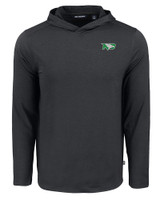 North Dakota Cutter & Buck Coastline Epic Comfort Recycled Mens Hooded Shirt BL_MANN_HG 