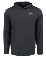 Mississippi State Bulldogs Cutter & Buck Coastline Epic Comfort Recycled Mens Hooded Shirt BL_MANN_HG 