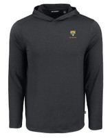 Fort Valley State Wildcats Cutter & Buck Coastline Epic Comfort Recycled Mens Hooded Shirt BL_MANN_HG 