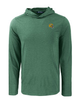 Green Bay Packers NFL Helmet Cutter & Buck Coastline Epic Comfort Eco Recycled Mens Hooded Shirt HT_MANN_HG 1