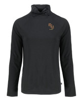 Florida State Seminoles Alumni Cutter & Buck Coastline Epic Comfort Eco Recycled Womens Funnel Neck BL_MANN_HG 1