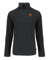 Oklahoma State Cowboys Alumni Cutter & Buck Coastline Epic Comfort Eco Recycled Womens Funnel Neck BL_MANN_HG 1