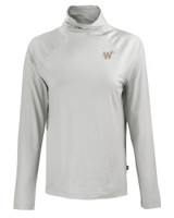 Washington Nationals City Connect Cutter & Buck Coastline Epic Comfort Eco Recycled Womens Funnel Neck CNC_MANN_HG 1