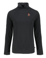 Oklahoma State Cowboys Wrestling Pete Cutter & Buck Coastline Epic Comfort Eco Recycled Womens Funnel Neck BL_MANN_HG 1
