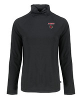 Louisville Cardinals Cutter & Buck Coastline Epic Comfort Recycled Womens Funnel Neck BL_MANN_HG 