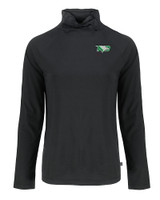 North Dakota Cutter & Buck Coastline Epic Comfort Recycled Womens Funnel Neck BL_MANN_HG 