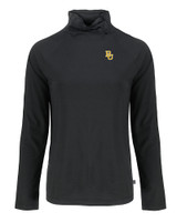 Baylor Bears Cutter & Buck Coastline Epic Comfort Recycled Womens Funnel Neck BL_MANN_HG 
