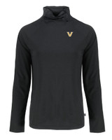 Vanderbilt Commodores Cutter & Buck Coastline Epic Comfort Eco Recycled Womens Funnel Neck BL_MANN_HG 1