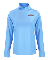 Delaware State Hornets Cutter & Buck Coastline Epic Comfort Recycled Womens Funnel Neck ALS_MANN_HG 