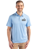 Old Dominion Monarchs College Vault Cutter & Buck Coastline Epic Comfort Recycled Mens Polo Atlas Light Blue Front