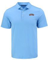Delaware State Hornets Cutter & Buck Coastline Epic Comfort Recycled Mens Polo ALS_MANN_HG 