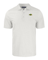 NDSU Bison Cutter & Buck Pike Eco Symmetry Print Stretch Recycled Mens Polo WHPOL_MANN_HG 