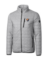 Illinois Fighting Illini College Vault Cutter & Buck Rainier PrimaLoft®  Mens Big and Tall Eco Insulated Puffer Jacket POL_MANN_HG 