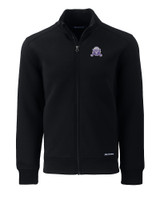 Northwestern Wildcats College Vault Cutter & Buck Roam Eco Recycled Full Zip Mens Big & Tall Jacket BL_MANN_HG 