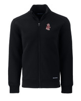 Washington State Cougars College Vault Cutter & Buck Roam Eco Recycled Full Zip Mens Big & Tall Jacket BL_MANN_HG 1