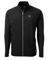 Boise State Broncos Cutter & Buck Adapt Eco Knit Hybrid Recycled Mens Full Zip Jacket BL_MANN_HG 1