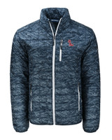 Ole Miss Rebels Cutter & Buck Rainier PrimaLoft® Mens Eco Insulated Full Zip Printed Puffer Jacket DN_MANN_HG 