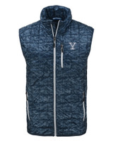 Yale Bulldogs Cutter & Buck Rainier PrimaLoft® Mens Eco Insulated Full Zip Printed Puffer Vest DN_MANN_HG 1