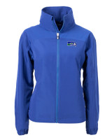 Seattle Seahawks Historic Cutter & Buck Charter Eco Recycled Womens Full-Zip Jacket TBL_MANN_HG 1