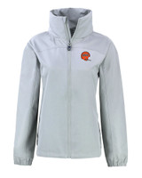 Cincinnati Bengals Historic Cutter & Buck Charter Eco Recycled Womens Full-Zip Jacket POL_MANN_HG 1