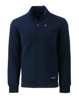 Fairleigh Dickinson Knights Cutter & Buck Roam Eco Recycled Full Zip Mens Big & Tall Jacket NVBU_MANN_HG 