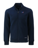 Washington Commanders Americana Cutter & Buck Roam Eco Recycled Full Zip Mens Big & Tall Jacket NVBU_MANN_HG 1